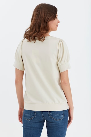 Fransa Sweatshirt in Beige