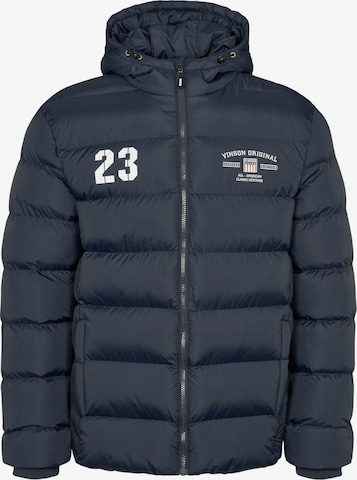 Veste d’hiver 'Vance' VINSON en bleu : devant