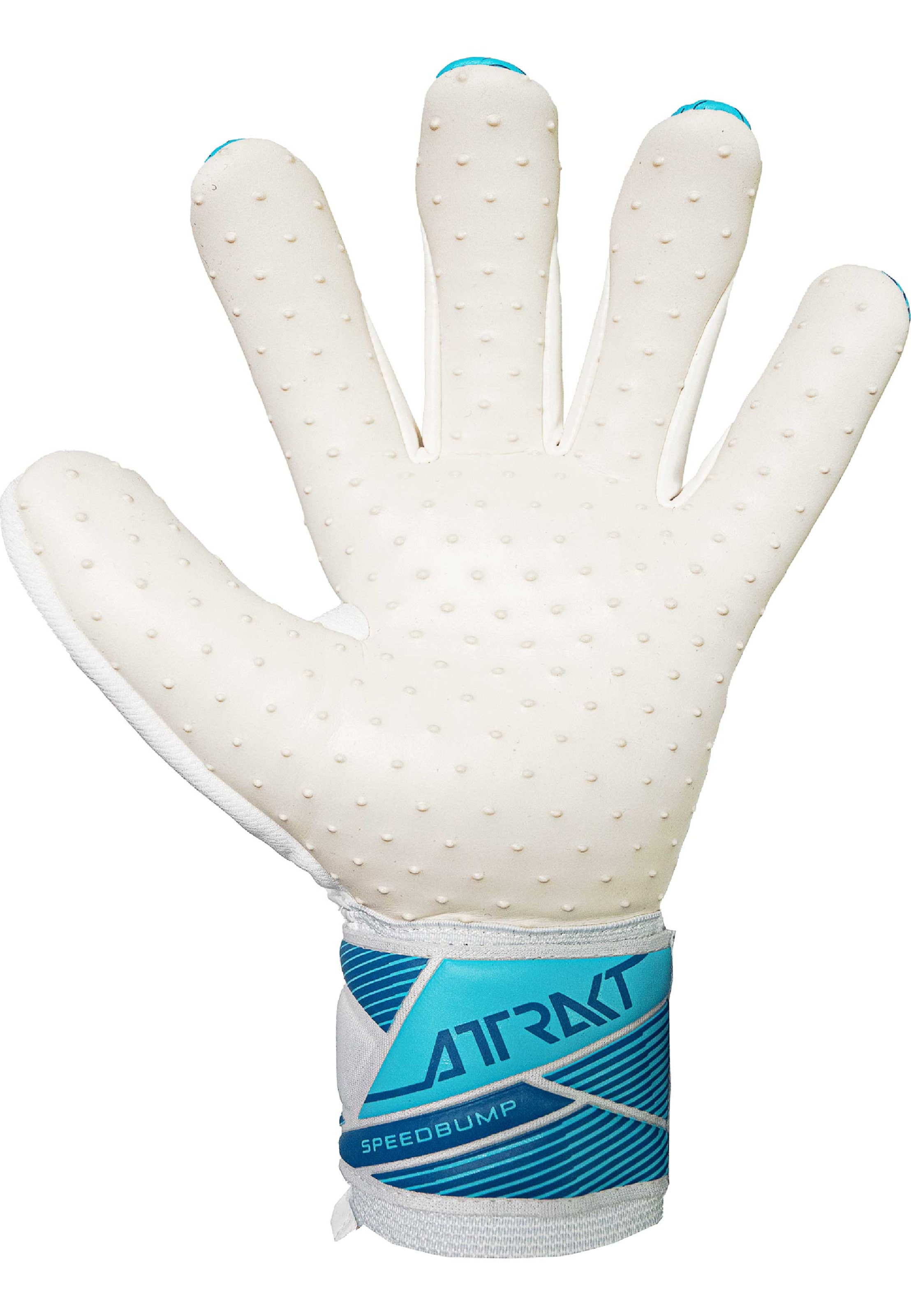 REUSCH Sports gloves 'Attrakt SpeedBump' in White