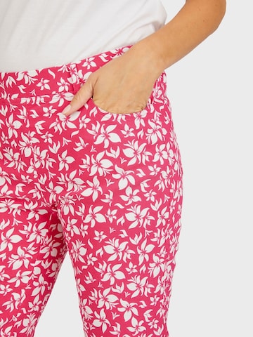 Regular Pantalon 'Anne' Navigazione en rouge