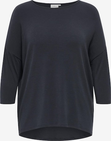 ONLY Carmakoma Shirt in Blauw: voorkant