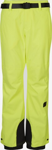 O'NEILL Outdoorové nohavice 'Star' - Žltá: predná strana