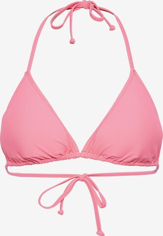 CHIEMSEE Triangel Bikinitop in Pink: predná strana