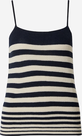 VERO MODA - Top de malha 'NEWLEXSUN' em azul: frente