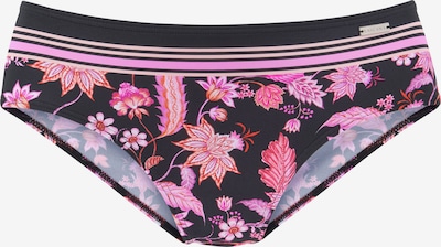 XXL dydžio Bikinio kelnaitės iš LASCANA, spalva – oranžinė / rožinė / juoda / balta, Prekių apžvalga