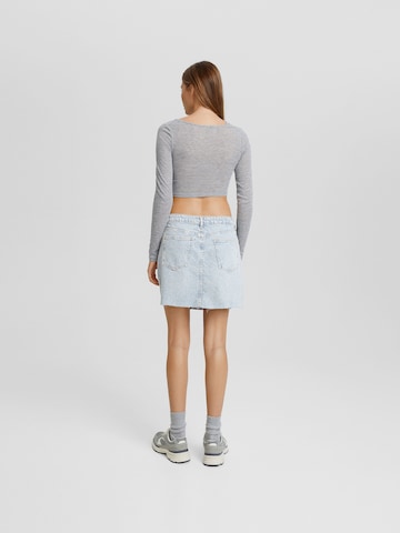 Jupe Bershka en bleu