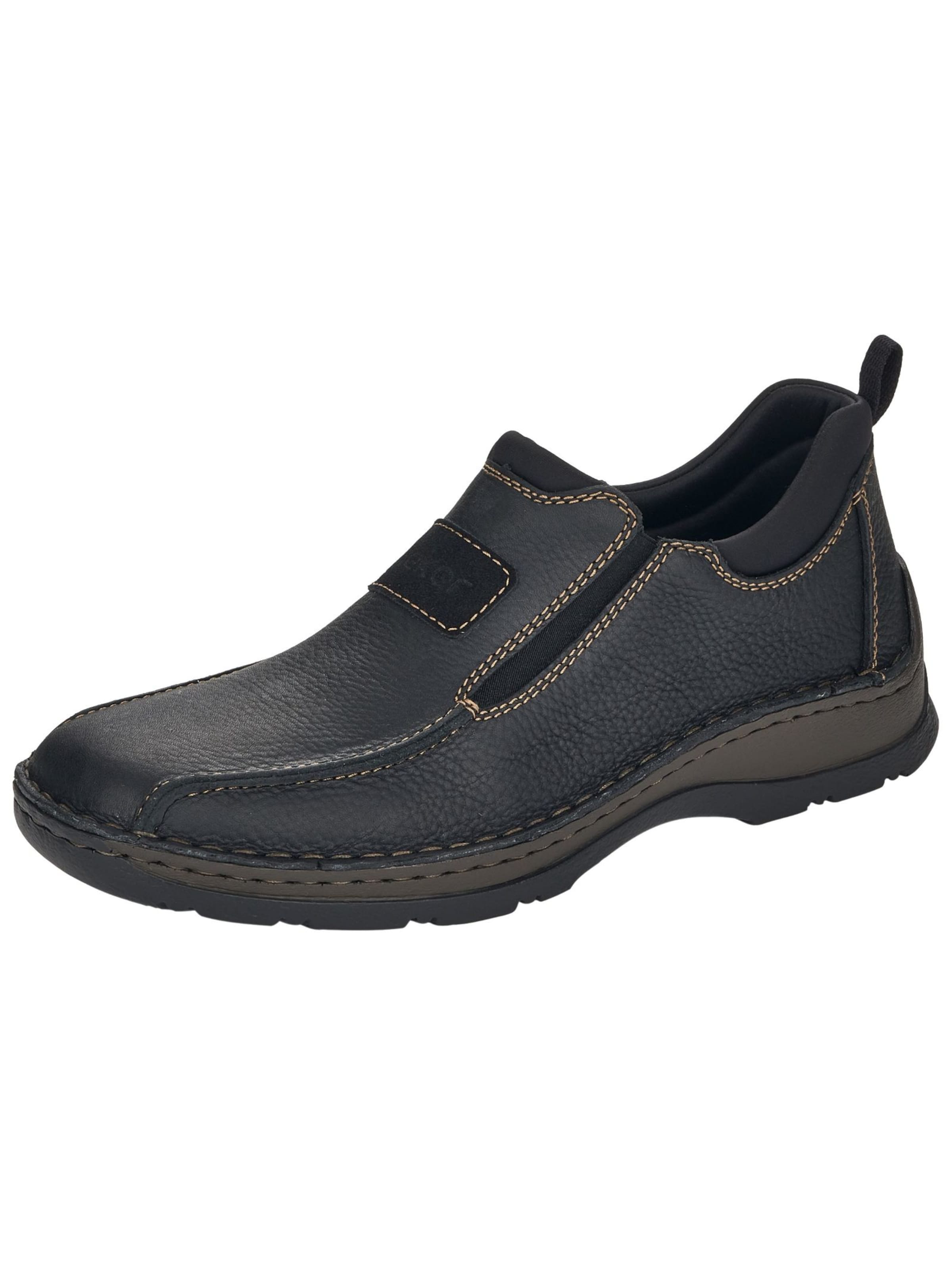 Rieker Mocassin 'Michigan' en noir, Vue avec produit