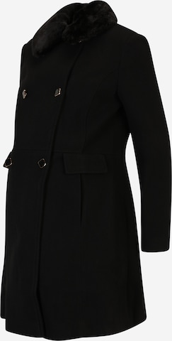 Dorothy Perkins Maternity Between-seasons coat 'Dolly' in Black: front