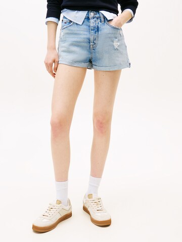 Regular Jean 'Raw Hem' Tommy Jeans en bleu : devant