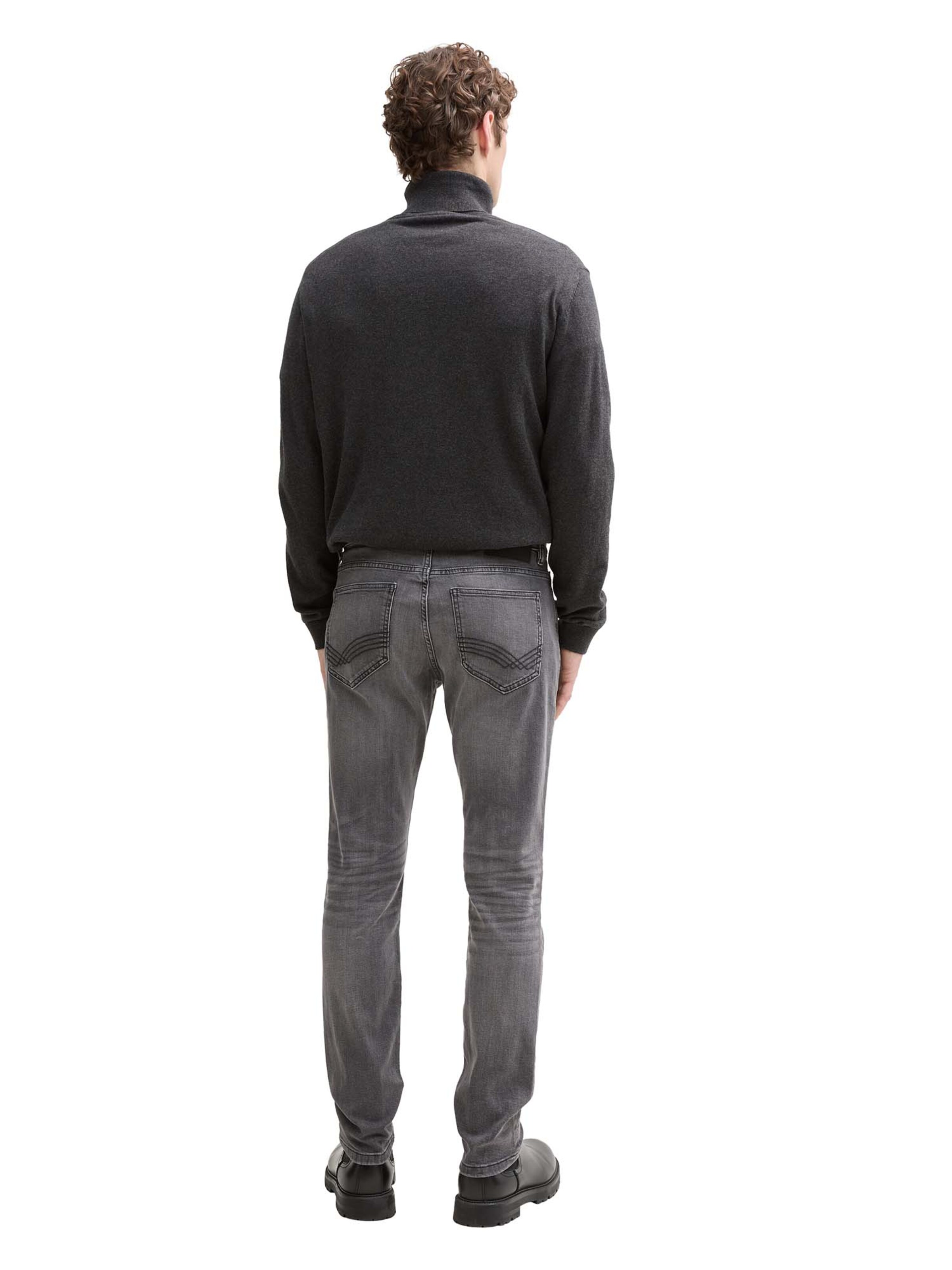 pilka TOM TAILOR Standartinis Džinsai 'Josh'