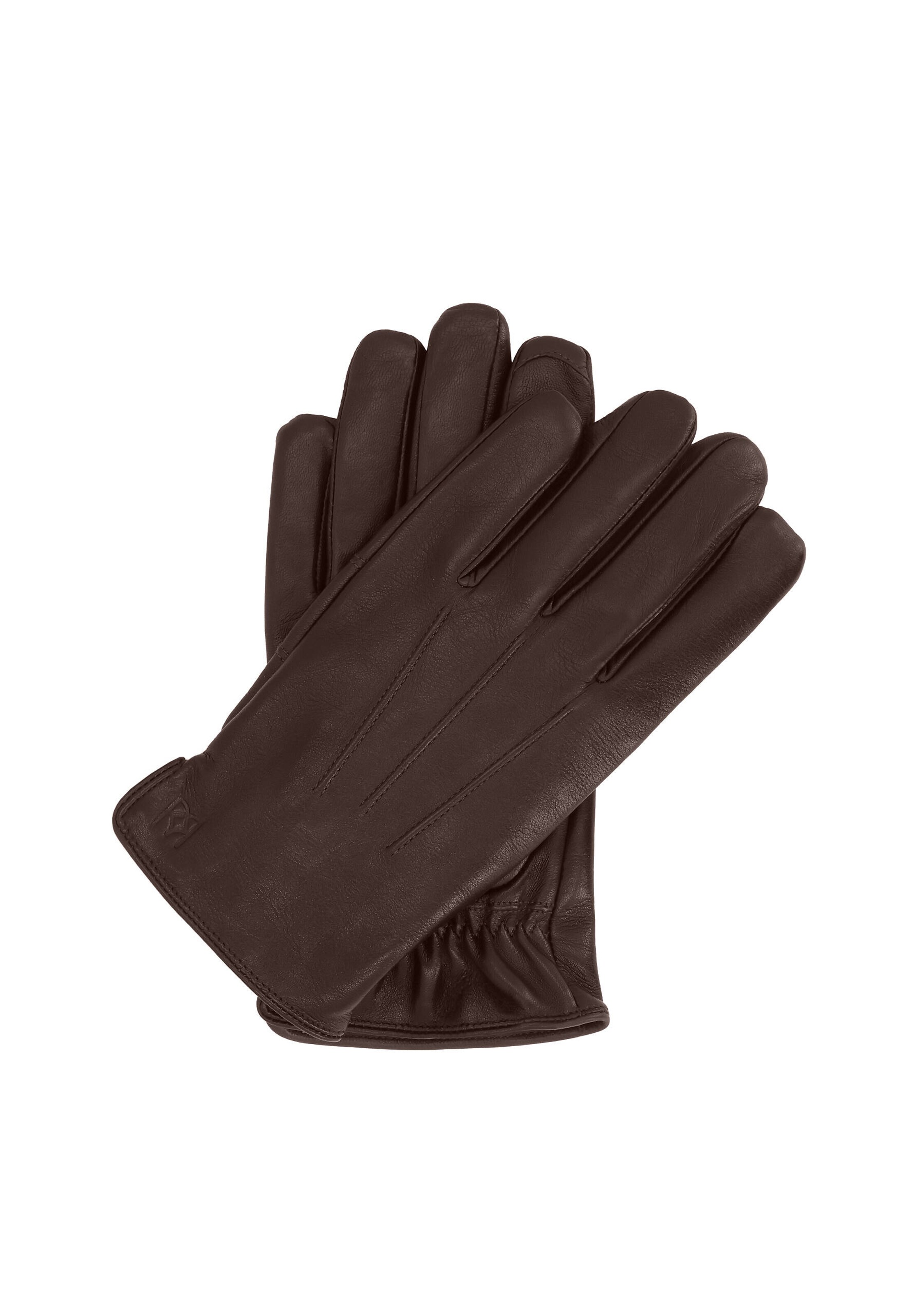 Kazar Full finger gloves in Dark brown, Item view