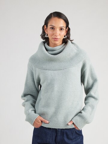 Pull-over 'FUNA' TOPSHOP en vert : devant