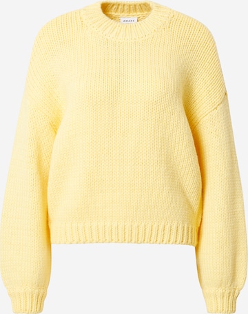 Vero Moda Aware Sweater in Yellow: front