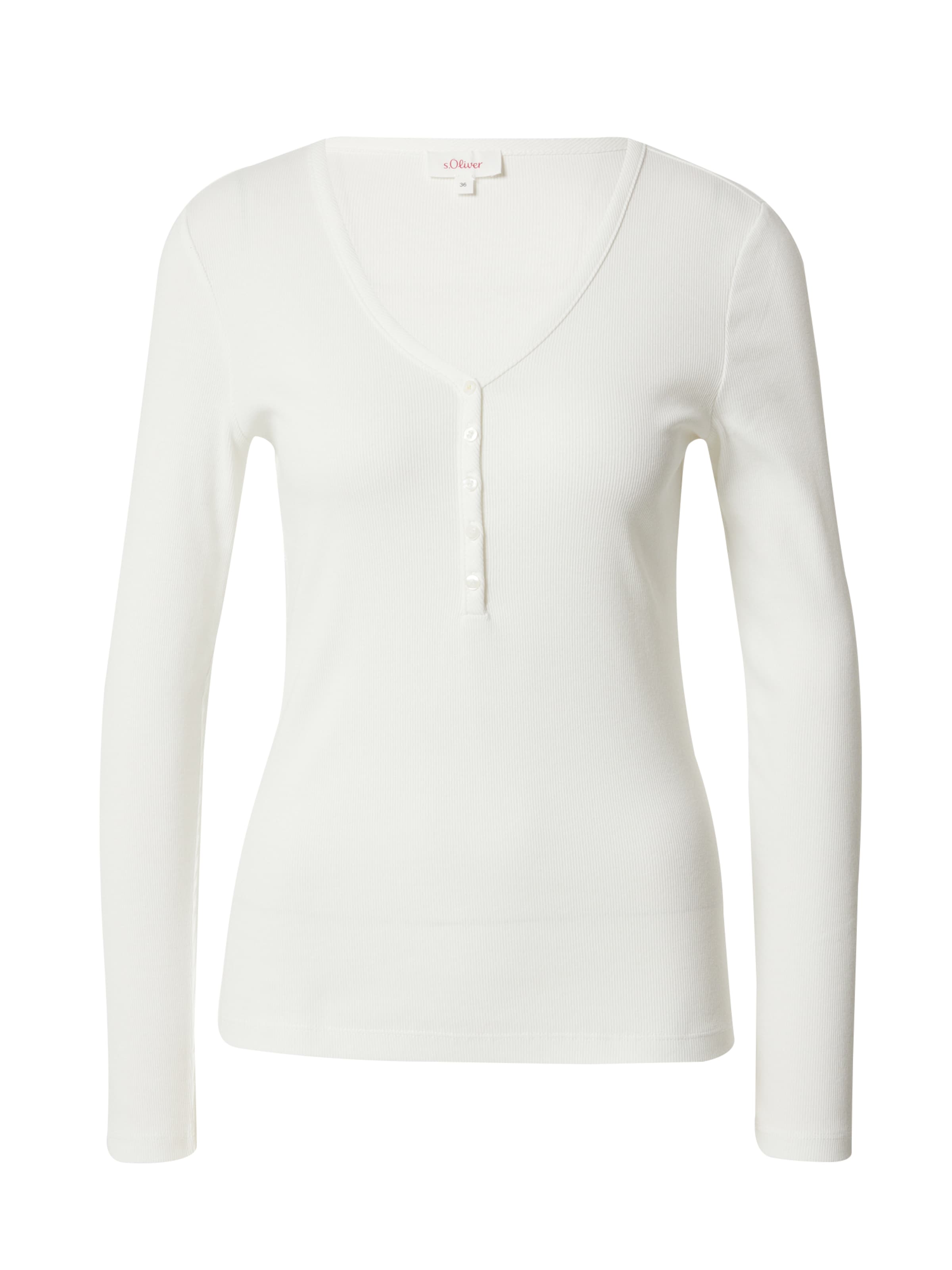 s.Oliver Shirt in White: front