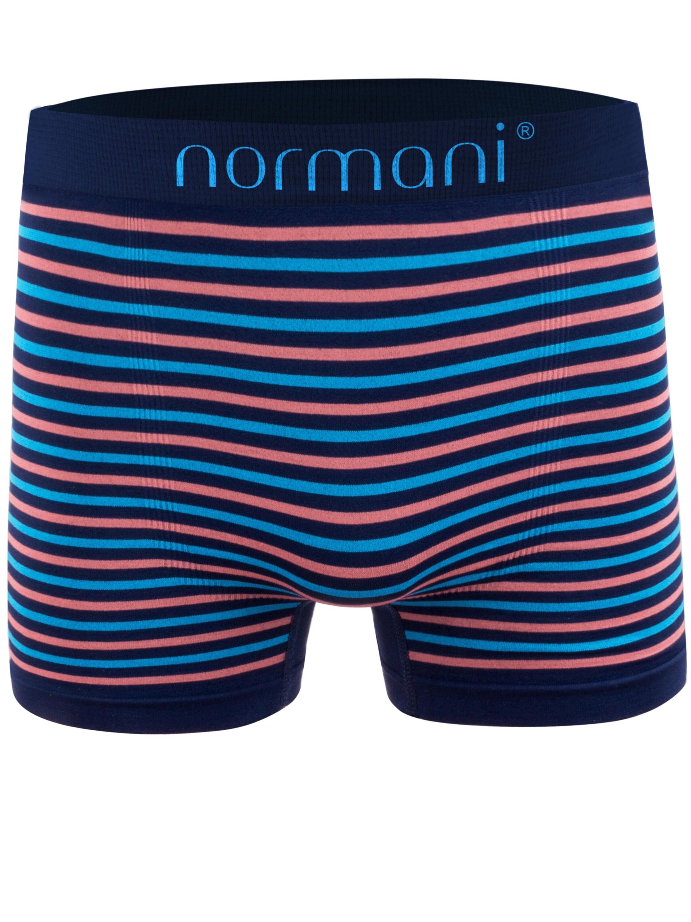 Boxers normani en bleu : devant