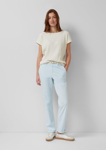 Regular Pantalon 'CHINO' s.Oliver en bleu : devant