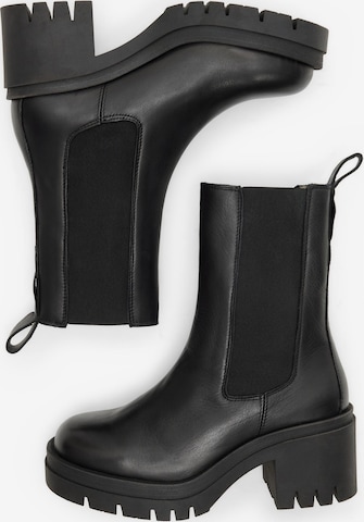 SELECTED FEMME Chelsea boots 'Sage' in Zwart