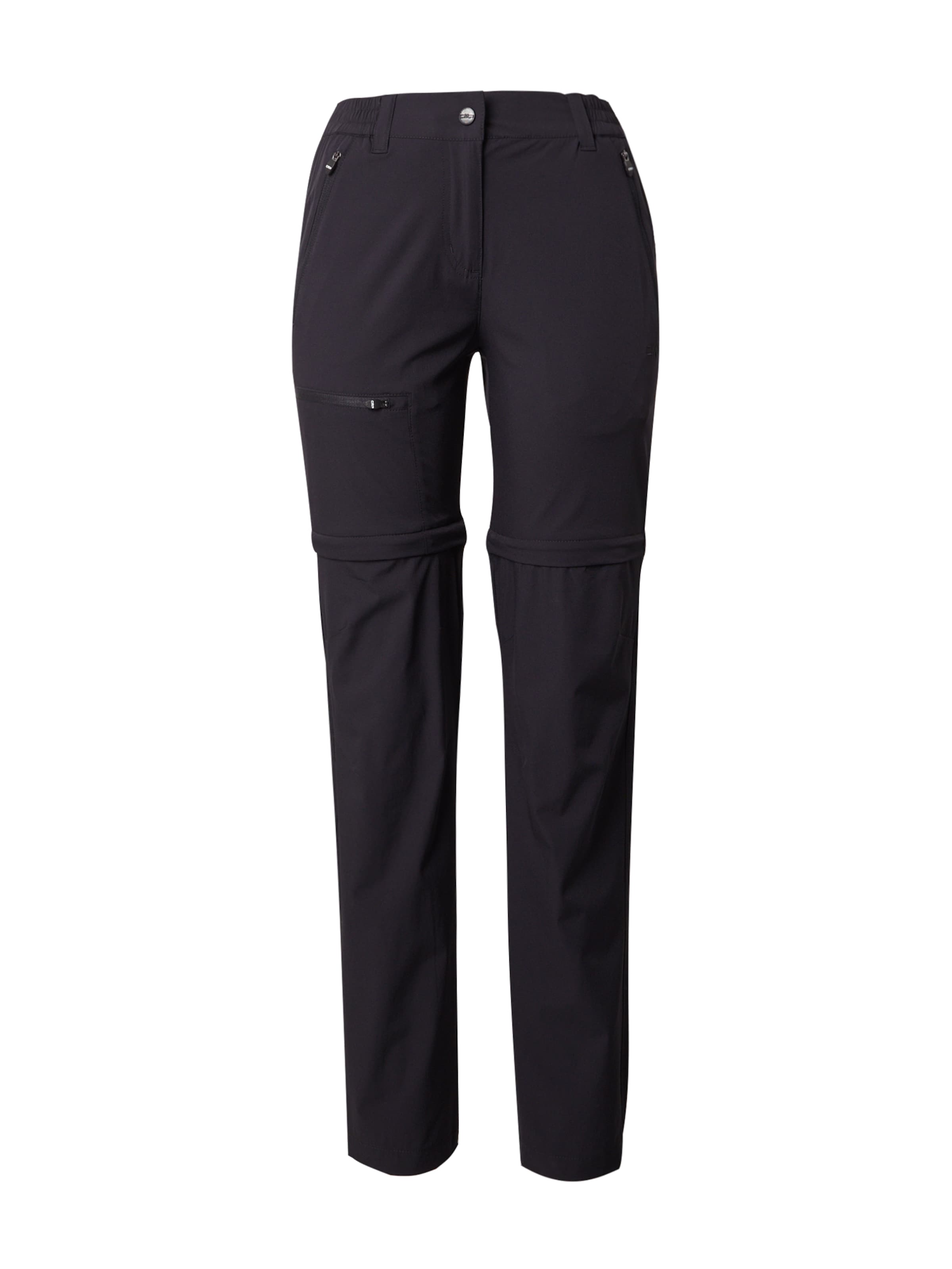 Regular Pantalon outdoor CMP en gris : devant
