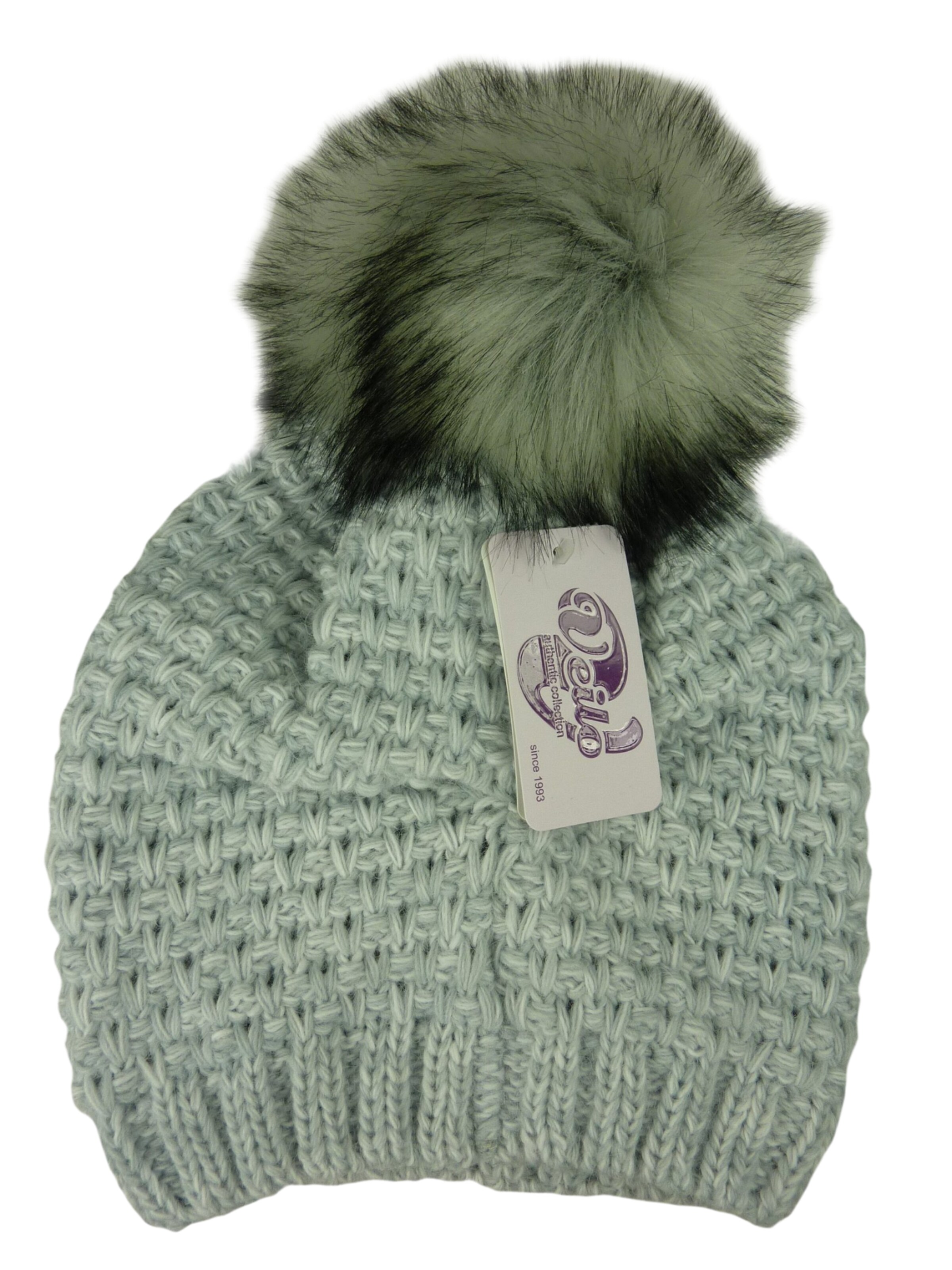 Kumixi Beanie 'Set: Mütze & Loop Schal' in Grey