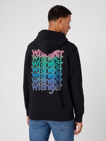 Felpa di WRANGLER in nero