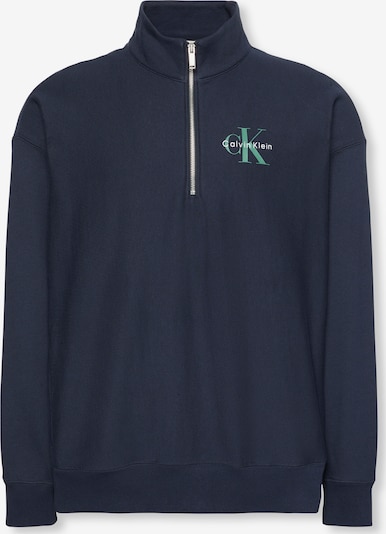 Calvin Klein Jeans Collegepaita värissä marine / pastellinvihreä / valkoinen, Tuotenäkymä