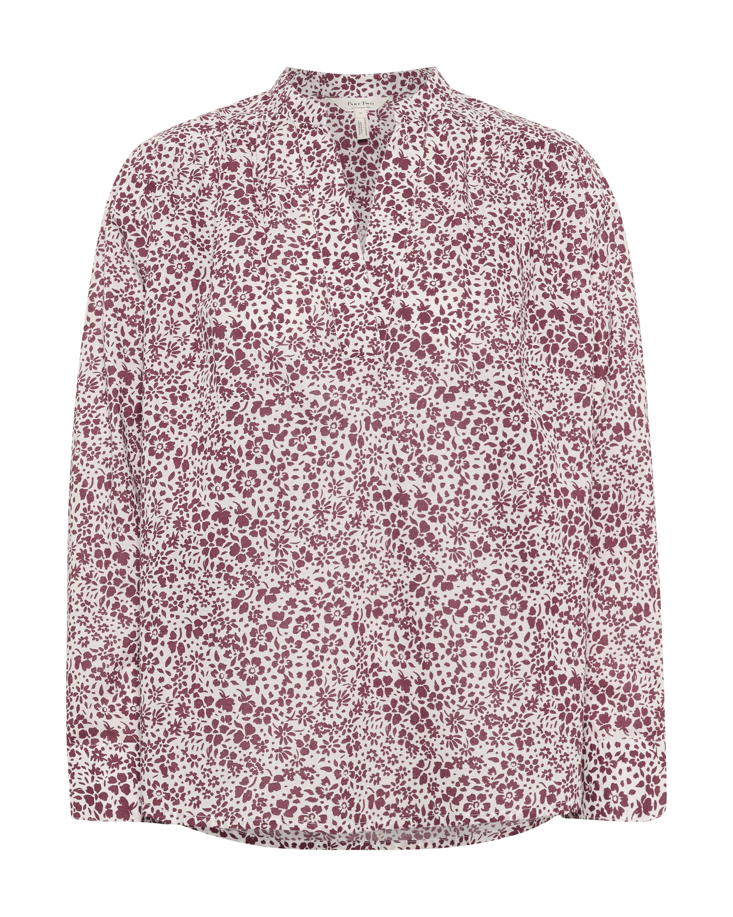 Chemisier 'Natale' Part Two en violet : devant