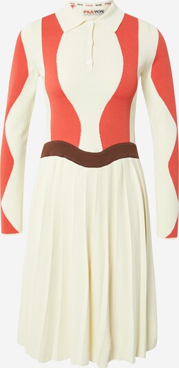 FILA Kleid 'SERENA' in beige / rot, Produktansicht