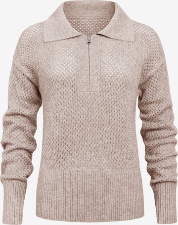 Imily BelaPulover - smeđa boja: prednji dio