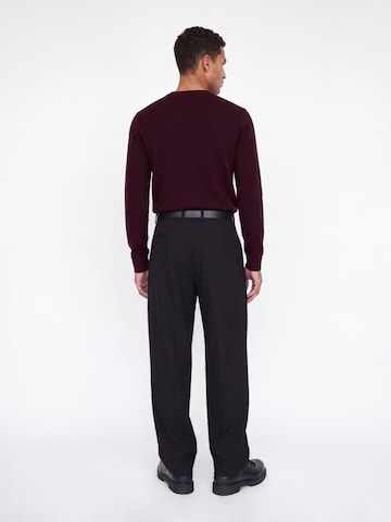 JACK & JONES Tröja 'JJBlamilano' i röd