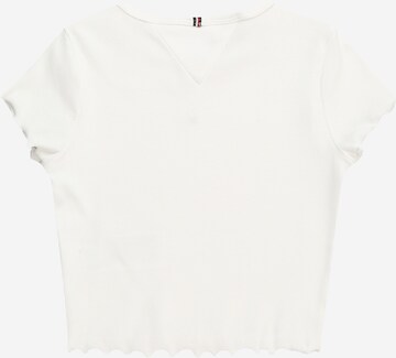 TOMMY HILFIGER T-Shirt 'ESSENTIAL' in Weiß