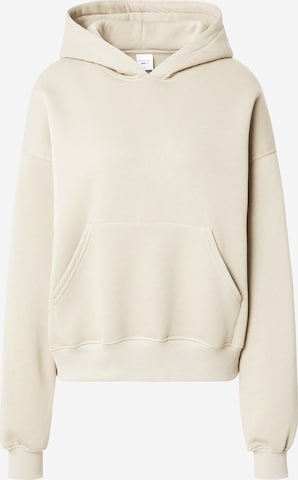 Sweat-shirt Gina Tricot en gris : devant