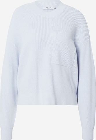 MSCH COPENHAGEN Sweter w kolorze niebieski: przód