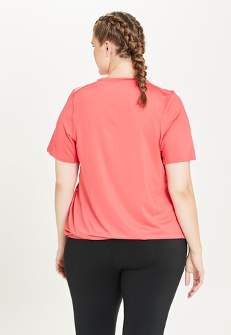 Q by Endurance Shirt 'NELLA' in Red