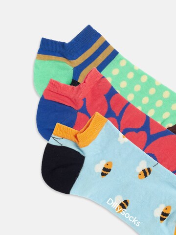 DillySocks Sokker 'Short Bee Love' i blandingsfarvet