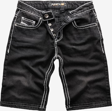 Rock Creek Regular Jeans in Black: front