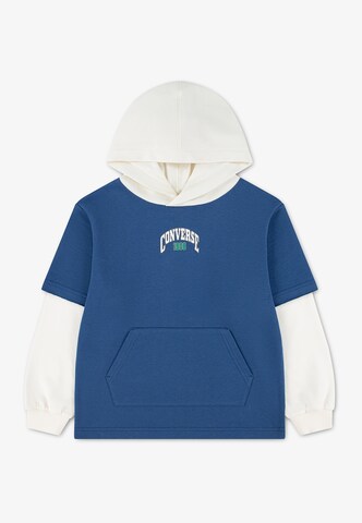Sweat CONVERSE en bleu : devant