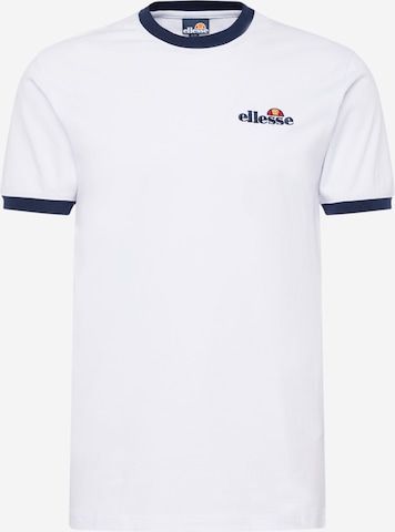 ELLESSE T-Shirt 'Meduno' in Weiß: predná strana