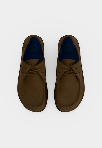 BIRKENSTOCK Šněrovací boty 'Utti Lace LEVE' – hnědá