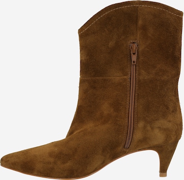 ABOUT YOU Ankle Boots 'Jasmin' in Brown