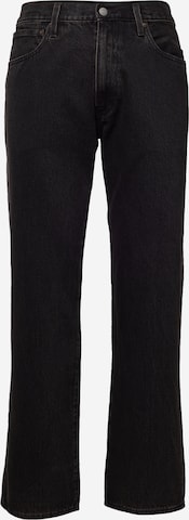 Jean '555™ Relaxed Straight' LEVI'S ® en noir : devant