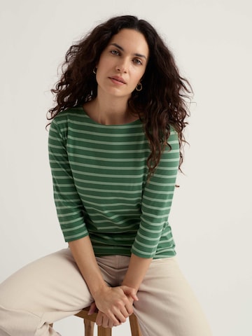 Seasalt Cornwall Shirt 'Sailor' in Groen: voorkant