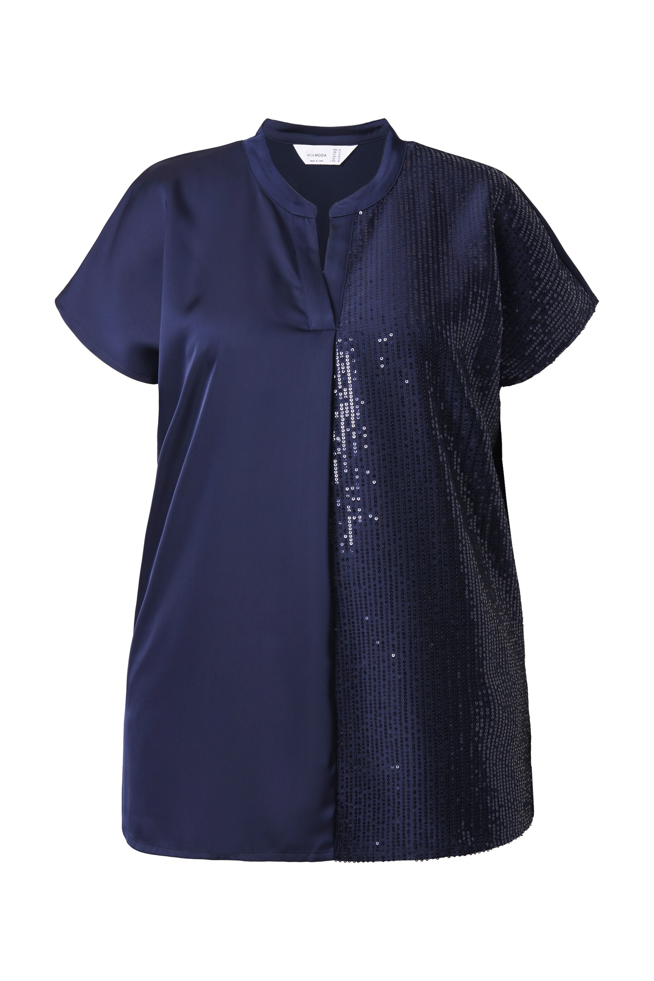MIAMODA Bluse in Blau: Vorderseite