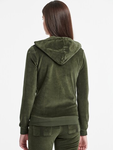 Sugarfree Zip-Up Hoodie in Green