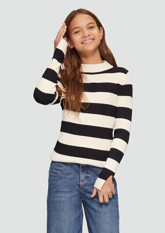 s.Oliver Pullover in Schwarz