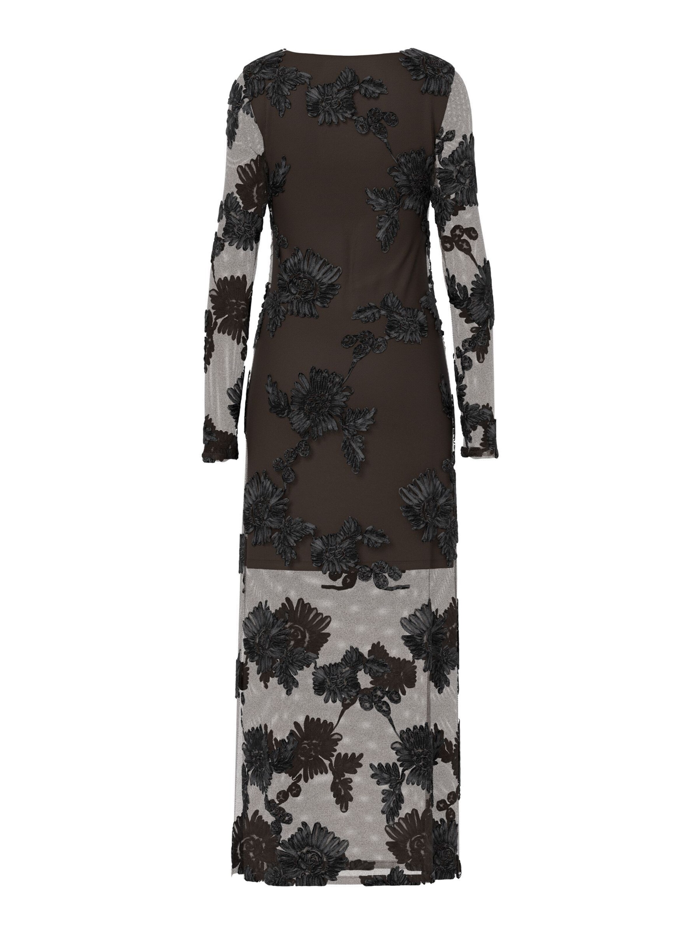 PIECES Festkjole 'PCOffia' i brun