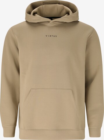 Virtus Sweatshirt 'Taro V2' in Beige: Vorderseite