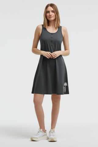 Soccx Beach Dress in Grey