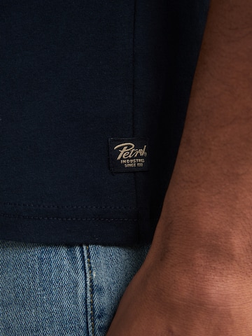 Petrol Industries T-shirt i blå