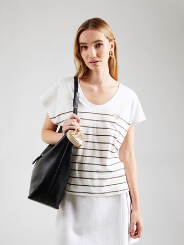 ONLY - Camiseta en blanco: frente