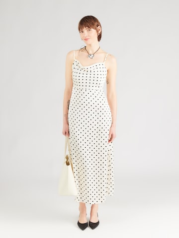 ONLY Koktejl obleka 'ONLHimi' | bela barva: sprednja stran